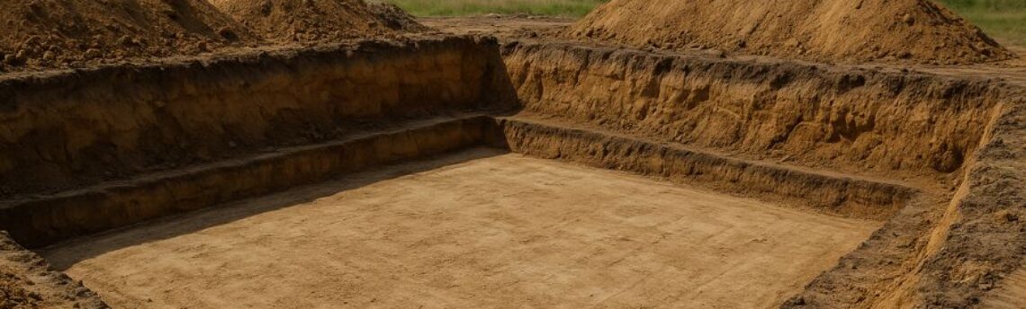 Wykop pod fundament – na jaką głębokość?