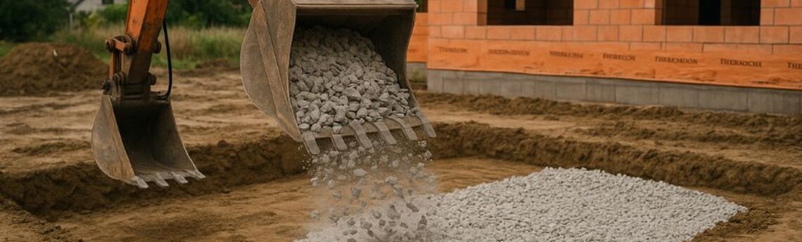 Jakie kruszywo pod płytę fundamentową?